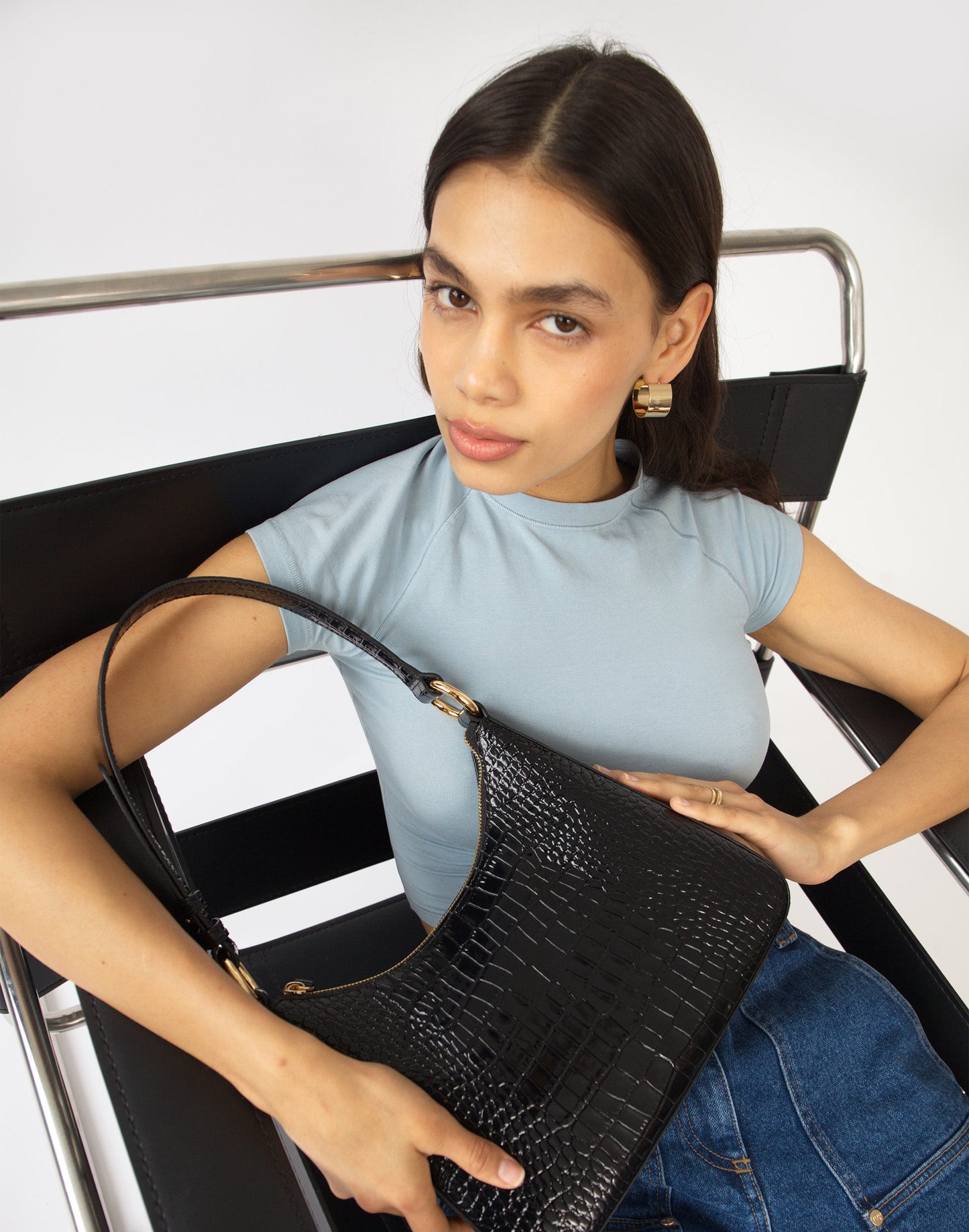 Luxe Medium Shoulder Bag