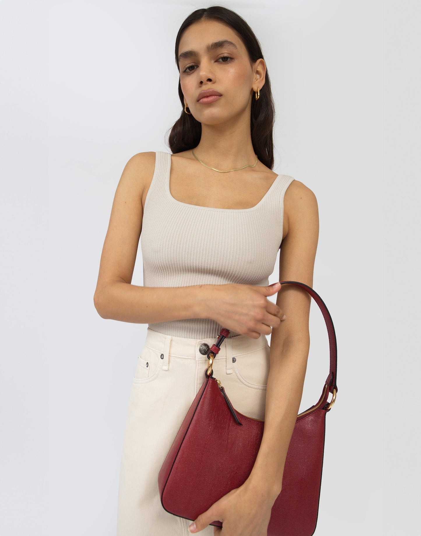 Luxe Medium Shoulder Bag