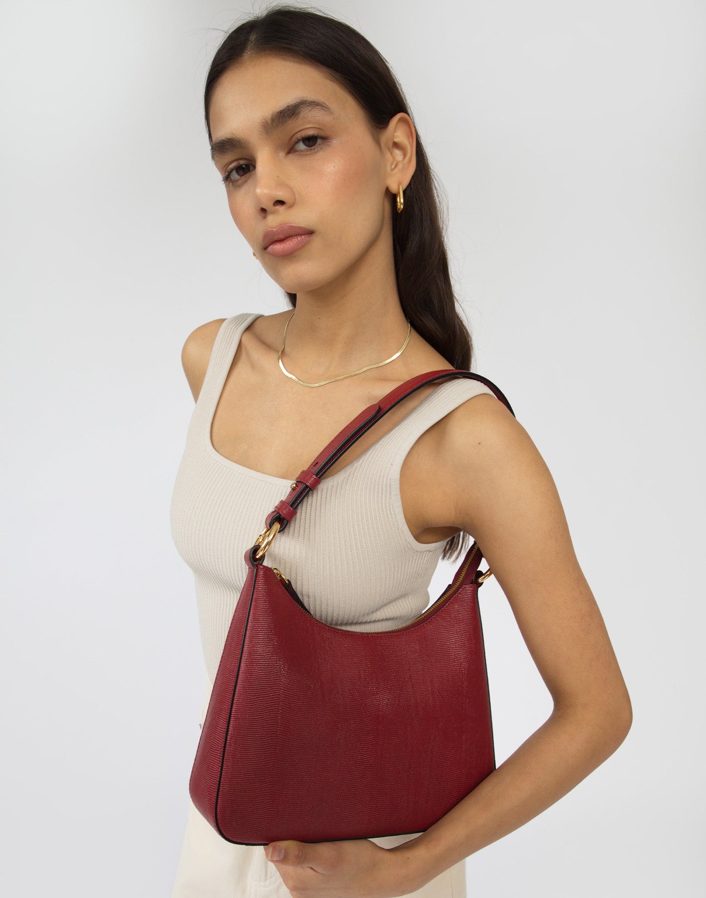 Luxe Medium Shoulder Bag