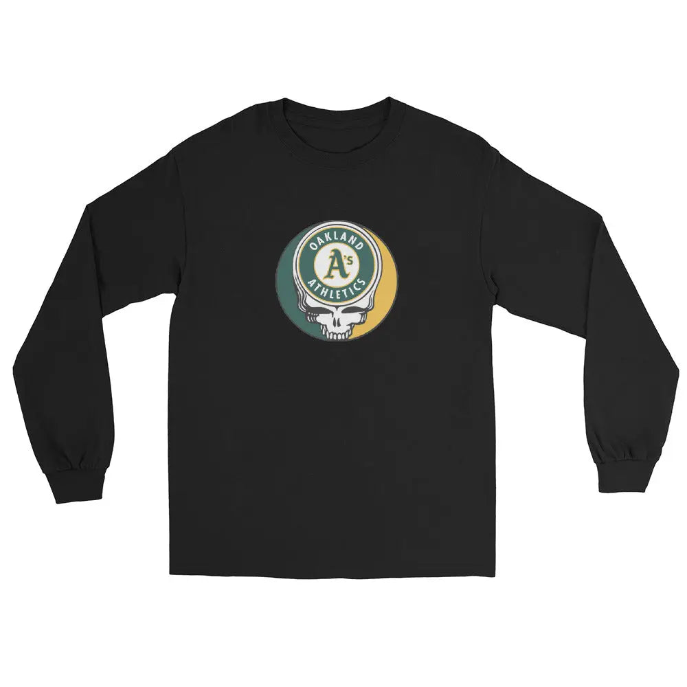 Oakland Baseball Edition Unisex Long Sleeve Stealie Shirt The Ballpark Collection