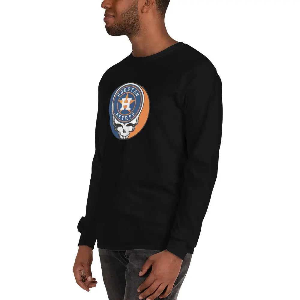 Houston Baseball Edition Unisex Long Sleeve Stealie Shirt The Ballpark Collection