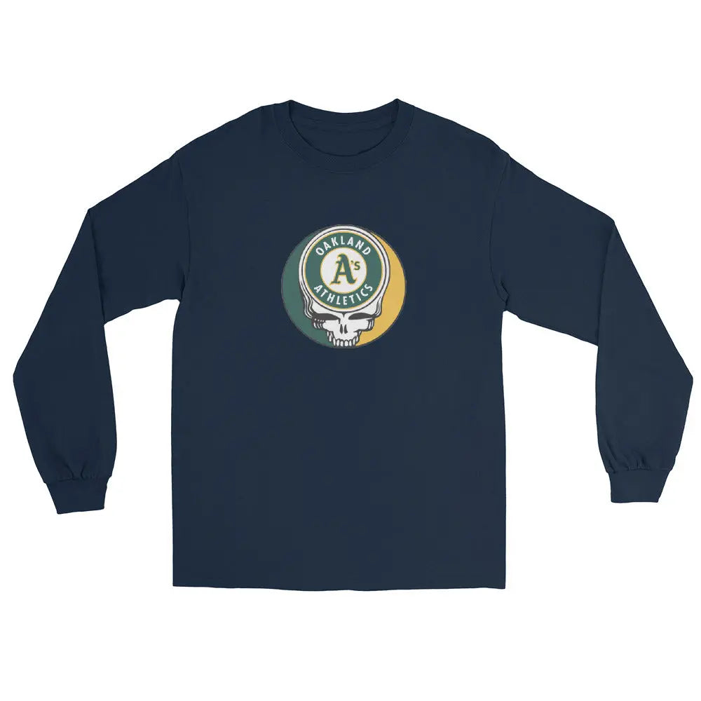 Oakland Baseball Edition Unisex Long Sleeve Stealie Shirt The Ballpark Collection