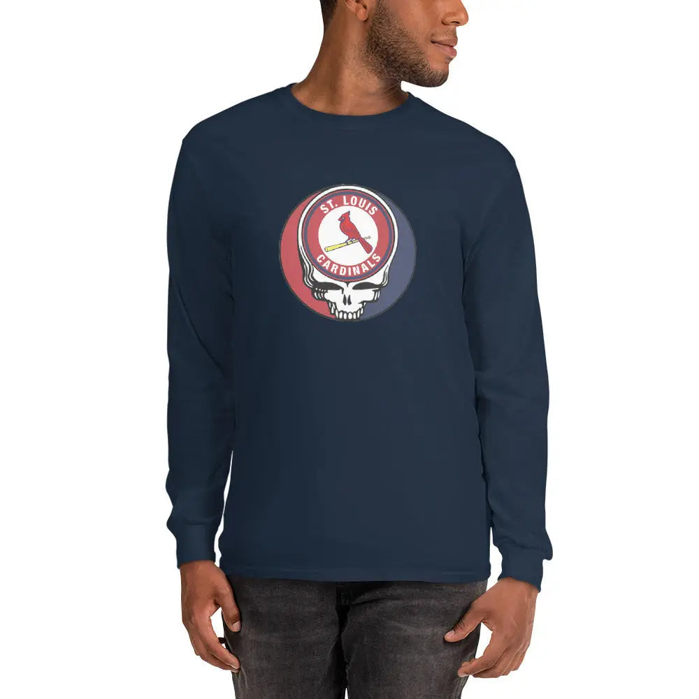 Long Sleeve Stealie Shirt St. Louis Baseball Edition The Ballpark Collection