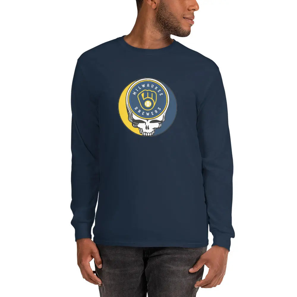 Milwaukee Baseball Edition Stealie Unisex Long Sleeve Shirt The Ballpark Collection