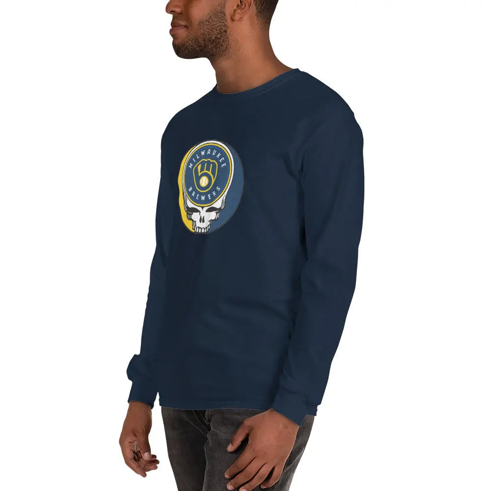 Milwaukee Baseball Edition Stealie Unisex Long Sleeve Shirt The Ballpark Collection