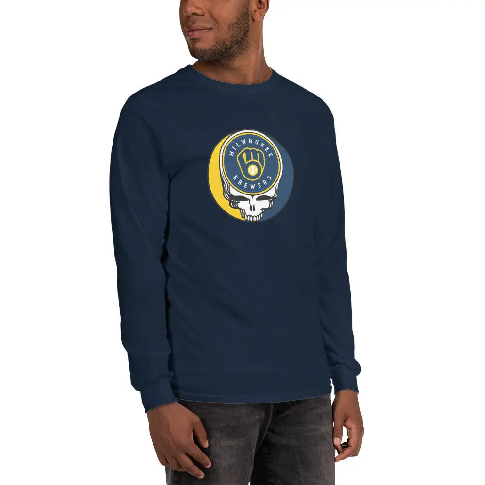 Milwaukee Baseball Edition Stealie Unisex Long Sleeve Shirt The Ballpark Collection