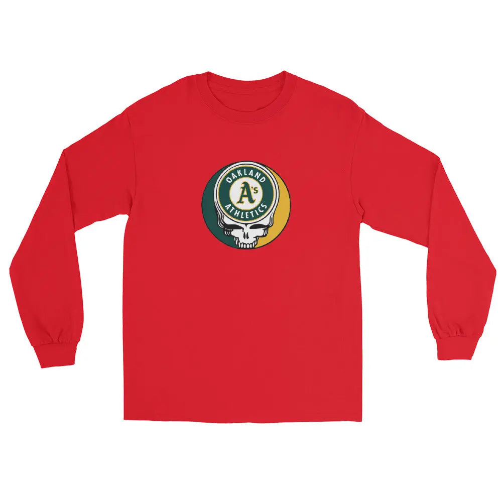 Oakland Baseball Edition Unisex Long Sleeve Stealie Shirt The Ballpark Collection