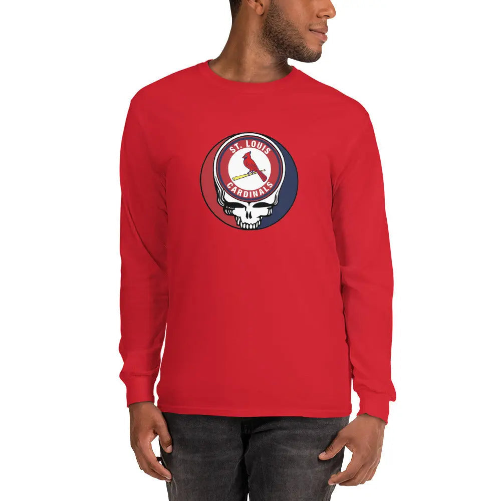 Long Sleeve Stealie Shirt St. Louis Baseball Edition The Ballpark Collection