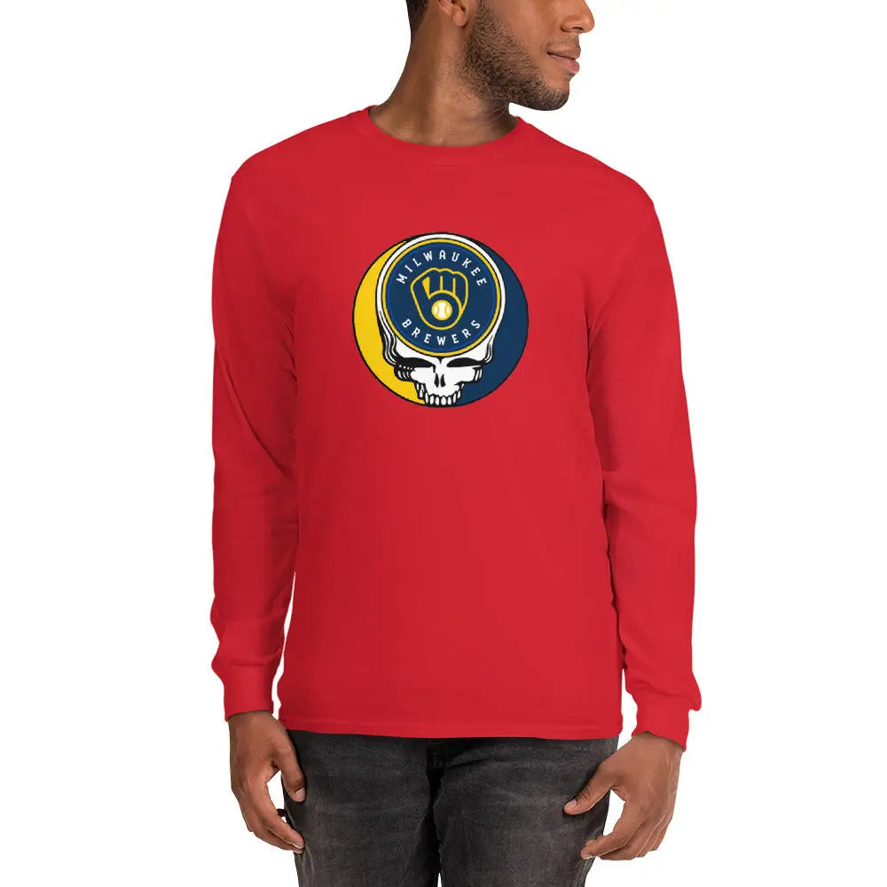 Milwaukee Baseball Edition Stealie Unisex Long Sleeve Shirt The Ballpark Collection