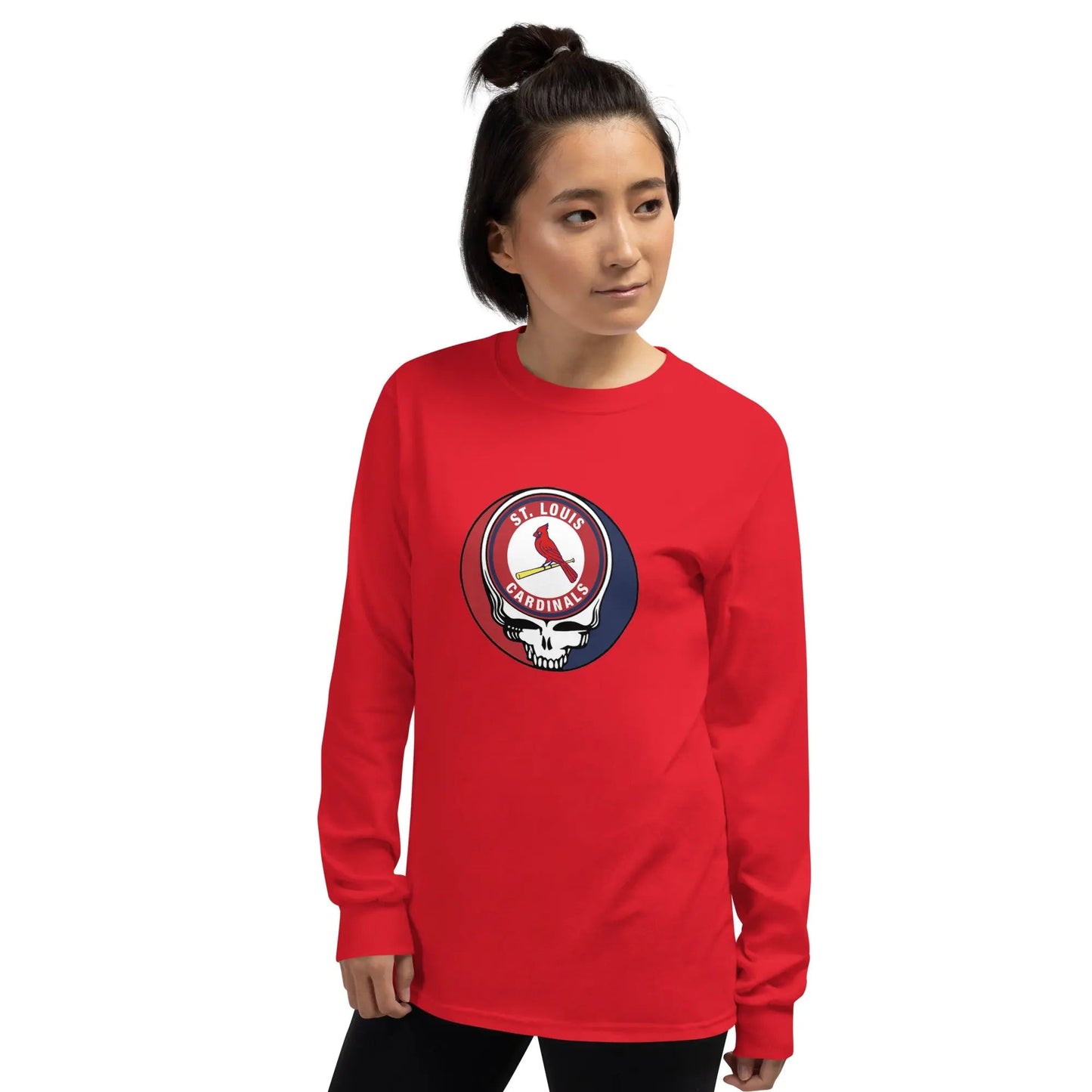 Long Sleeve Stealie Shirt St. Louis Baseball Edition The Ballpark Collection