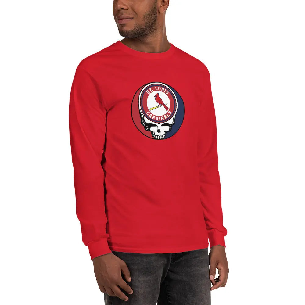 Long Sleeve Stealie Shirt St. Louis Baseball Edition The Ballpark Collection
