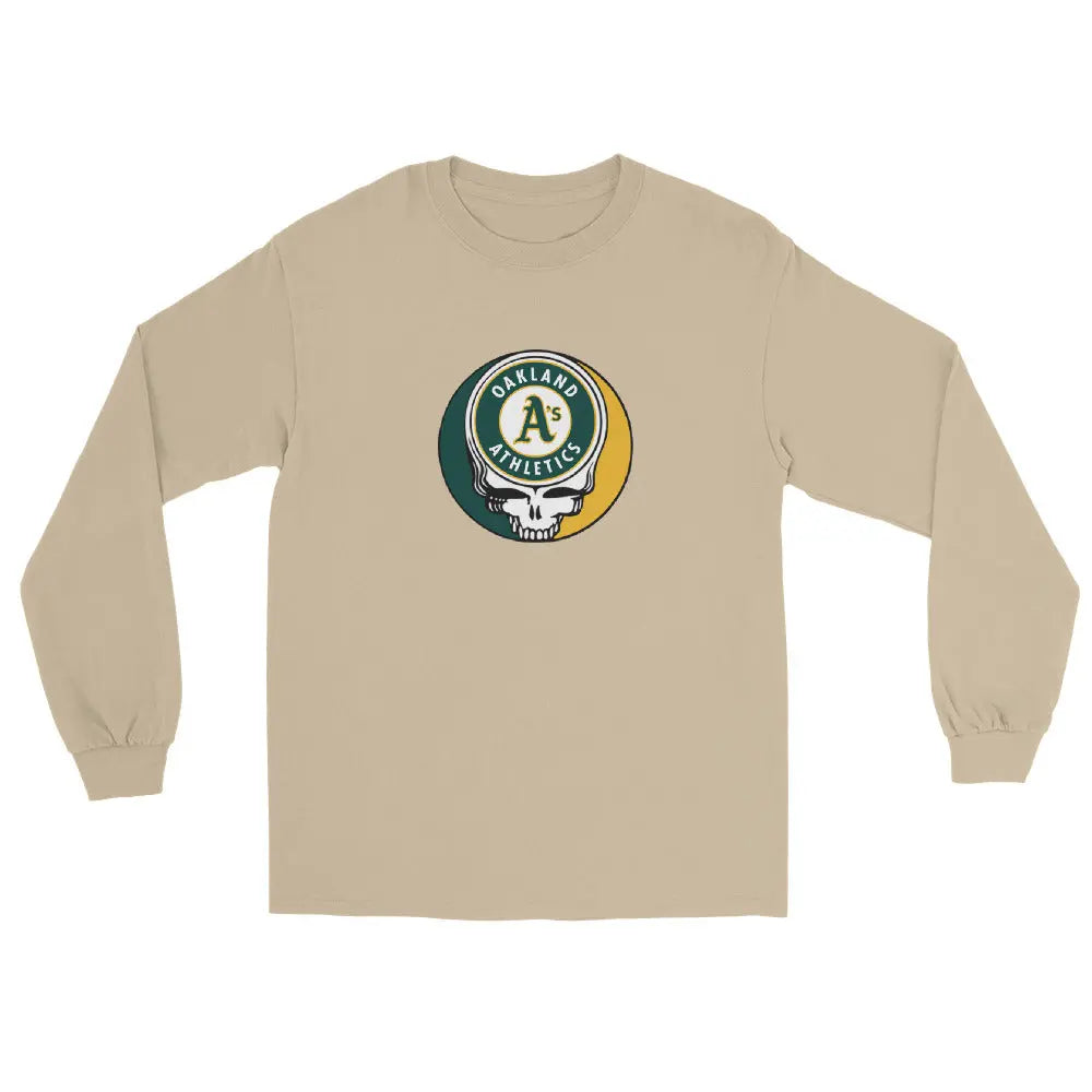 Oakland Baseball Edition Unisex Long Sleeve Stealie Shirt The Ballpark Collection
