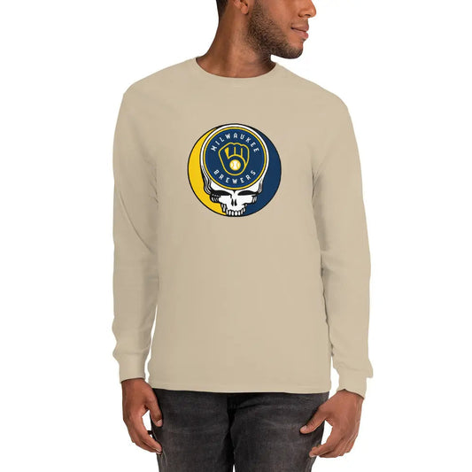 Milwaukee Baseball Edition Stealie Unisex Long Sleeve Shirt The Ballpark Collection