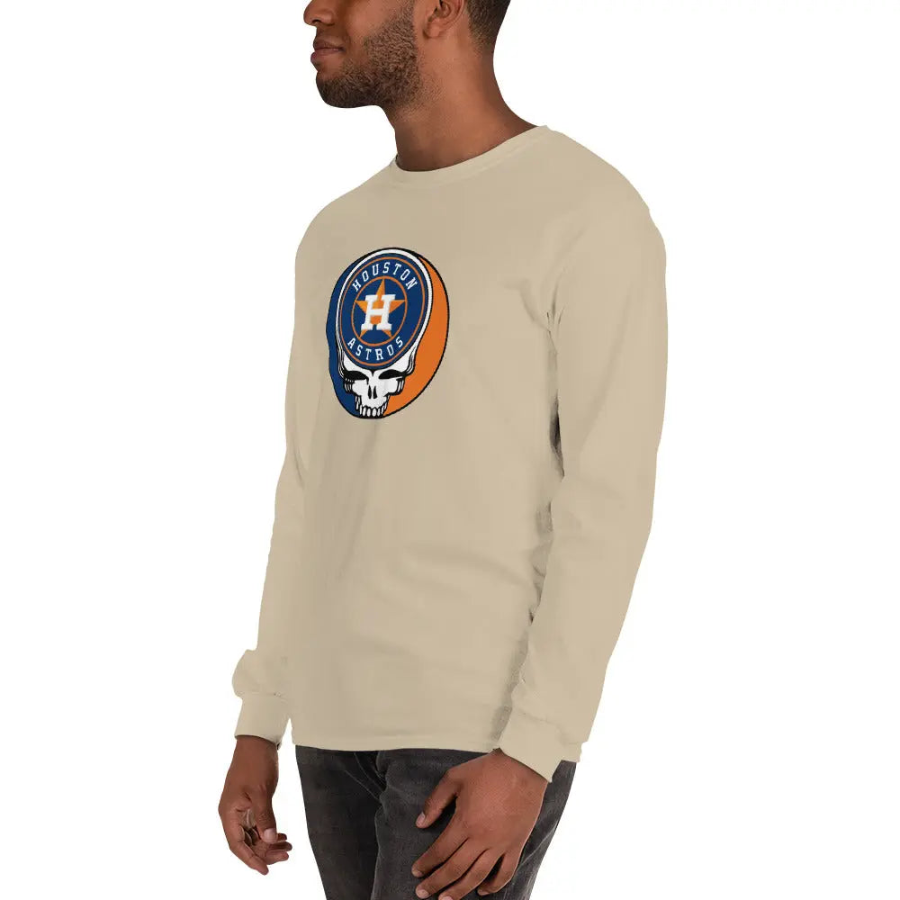Houston Baseball Edition Unisex Long Sleeve Stealie Shirt The Ballpark Collection