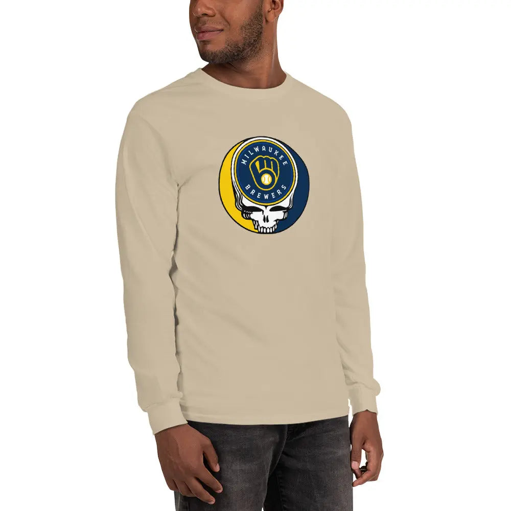 Milwaukee Baseball Edition Stealie Unisex Long Sleeve Shirt The Ballpark Collection