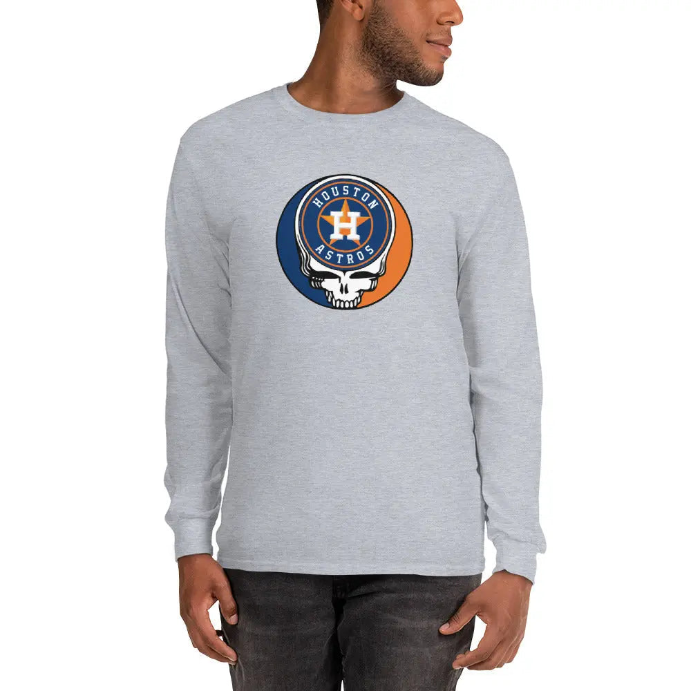 Houston Baseball Edition Unisex Long Sleeve Stealie Shirt The Ballpark Collection