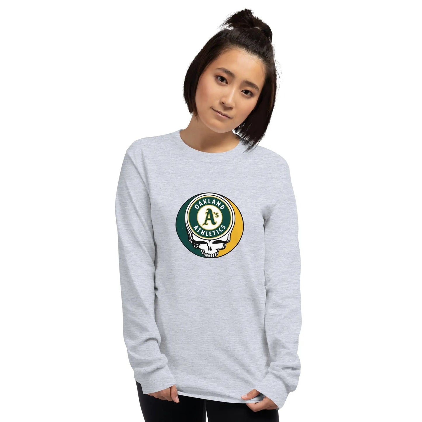 Oakland Baseball Edition Unisex Long Sleeve Stealie Shirt The Ballpark Collection