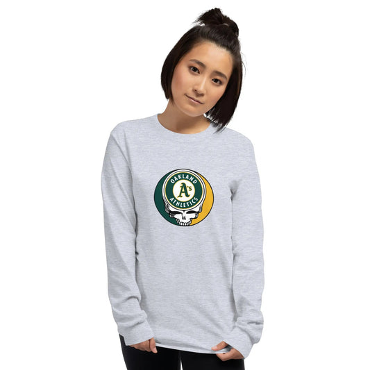 Oakland Baseball Edition Unisex Long Sleeve Stealie Shirt The Ballpark Collection