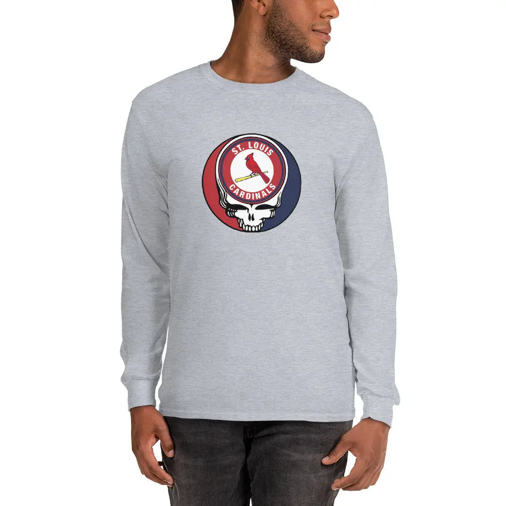 Long Sleeve Stealie Shirt St. Louis Baseball Edition The Ballpark Collection