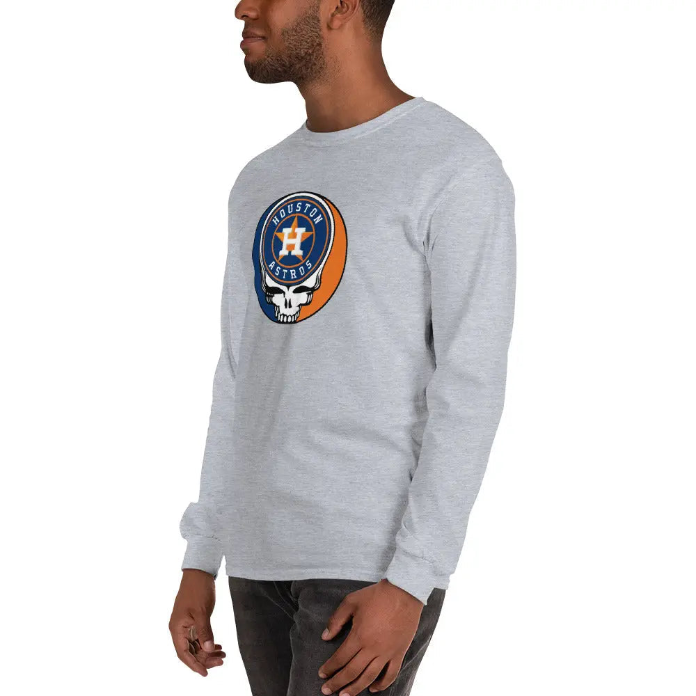 Houston Baseball Edition Unisex Long Sleeve Stealie Shirt The Ballpark Collection