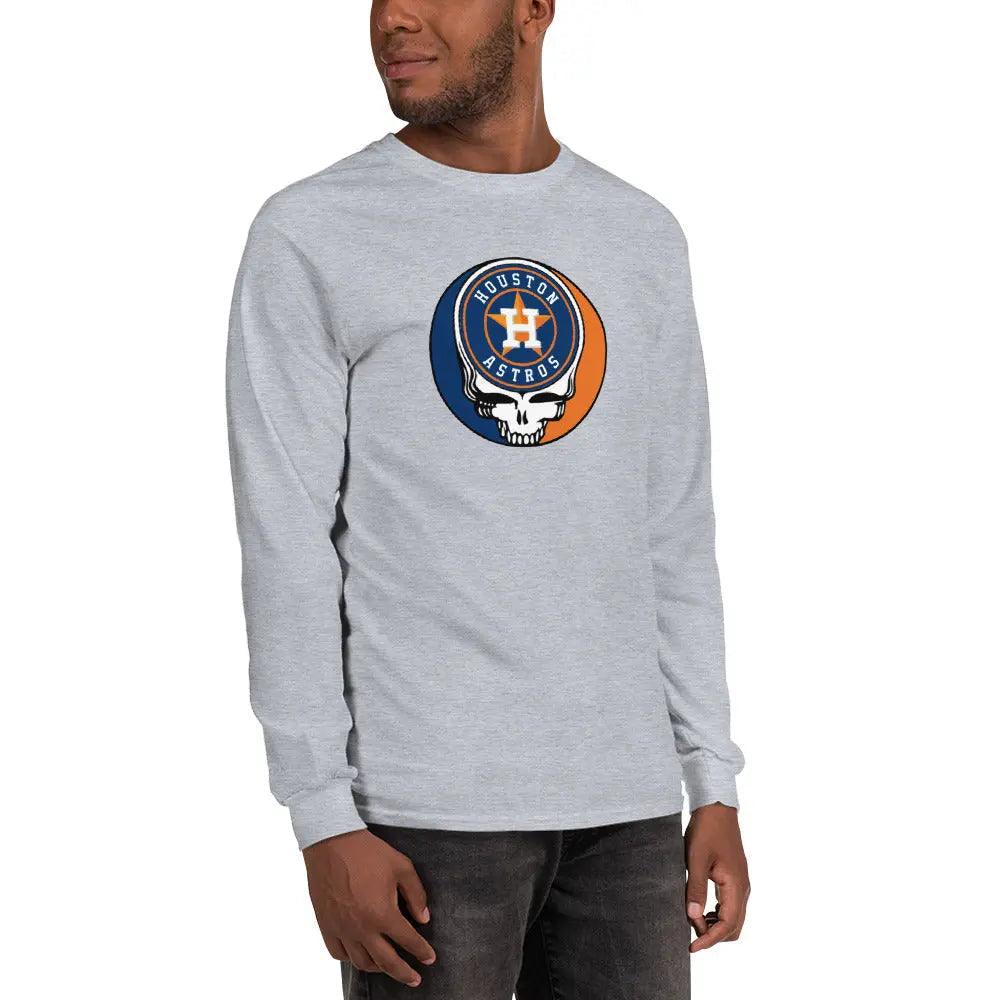 Houston Baseball Edition Unisex Long Sleeve Stealie Shirt The Ballpark Collection