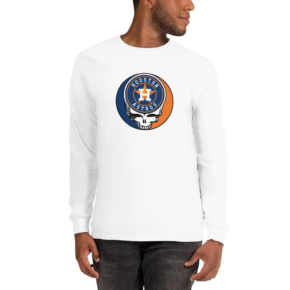 Houston Baseball Edition Unisex Long Sleeve Stealie Shirt The Ballpark Collection
