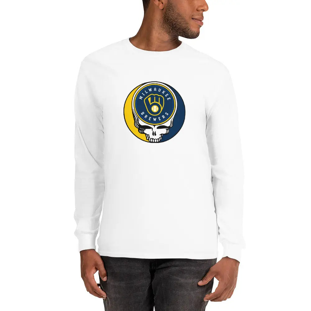 Milwaukee Baseball Edition Stealie Unisex Long Sleeve Shirt The Ballpark Collection