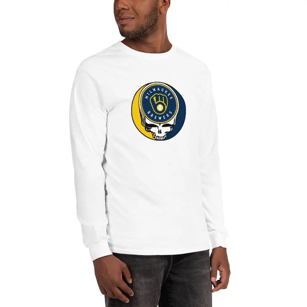 Milwaukee Baseball Edition Stealie Unisex Long Sleeve Shirt The Ballpark Collection