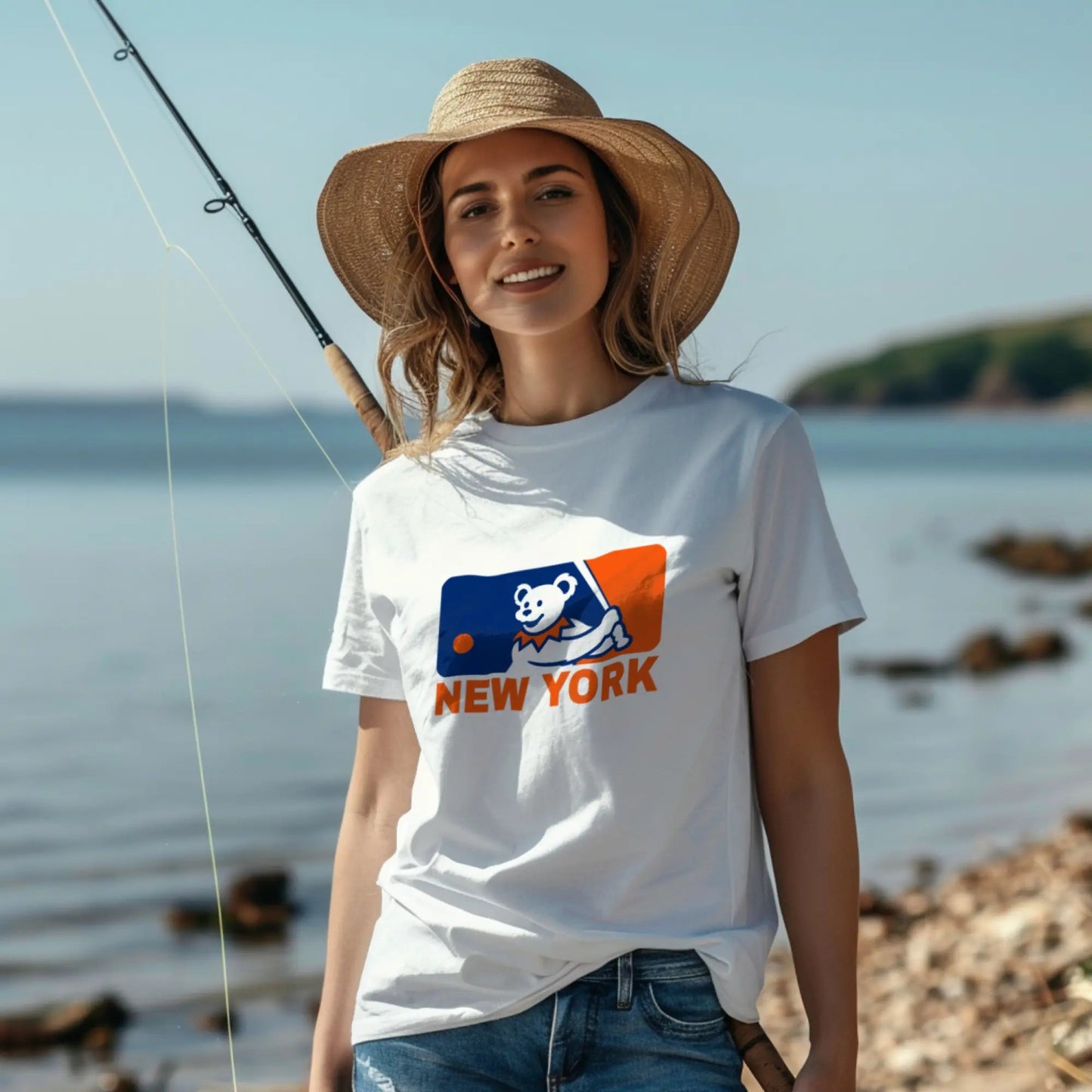MLB Logo T-Shirt New York Baseball Edition The Ballpark Collection