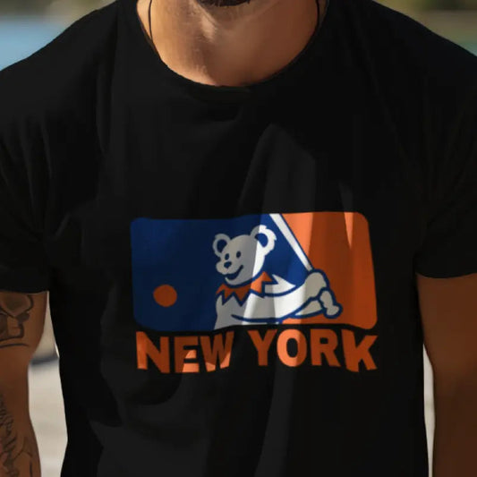 MLB Logo T-Shirt New York Baseball Edition The Ballpark Collection