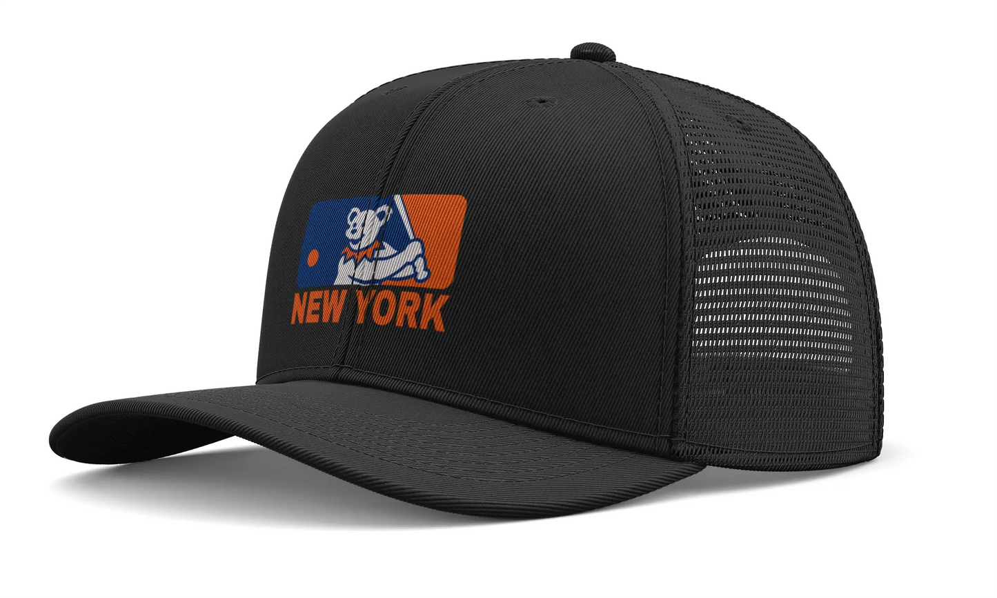 New York Baseball Edition Dancing Bear Logo Trucker Cap The Ballpark Collection Grateful Dead