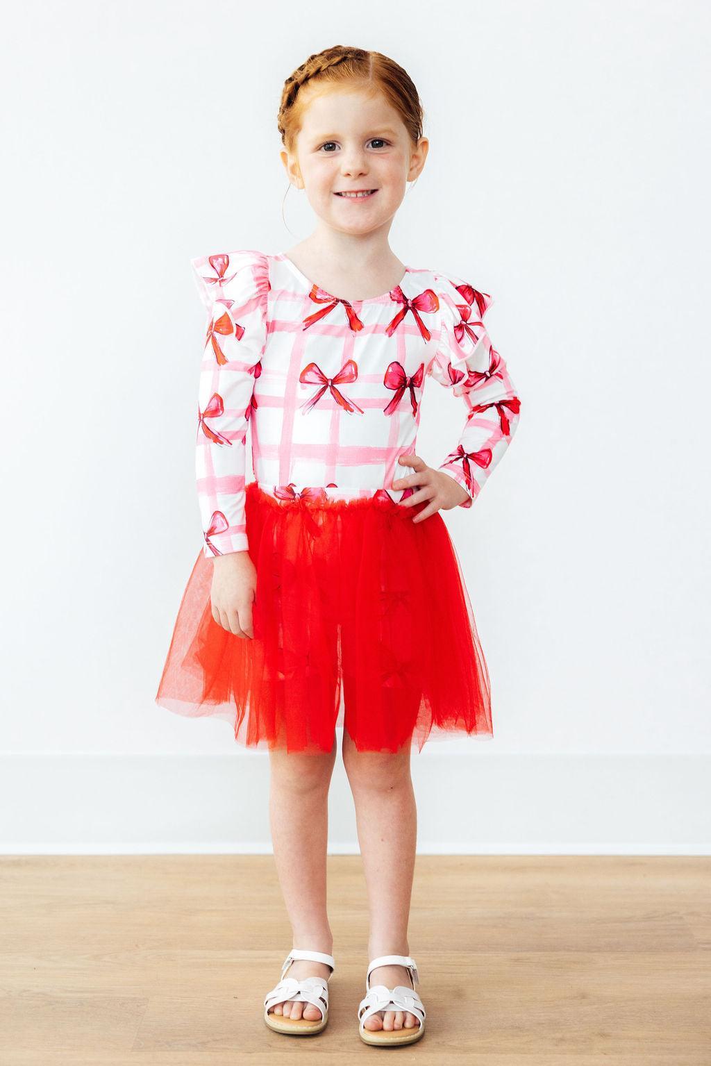 Bow La La Soft Stretchy Tutu Shorts