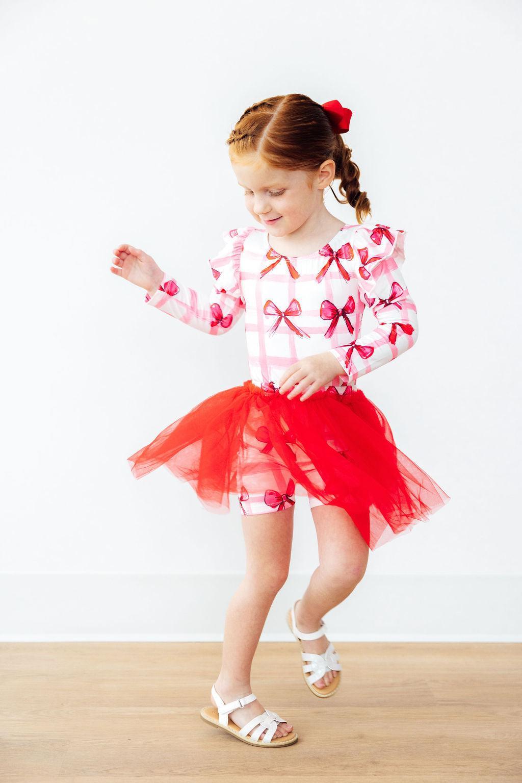 Bow La La Soft Stretchy Tutu Shorts