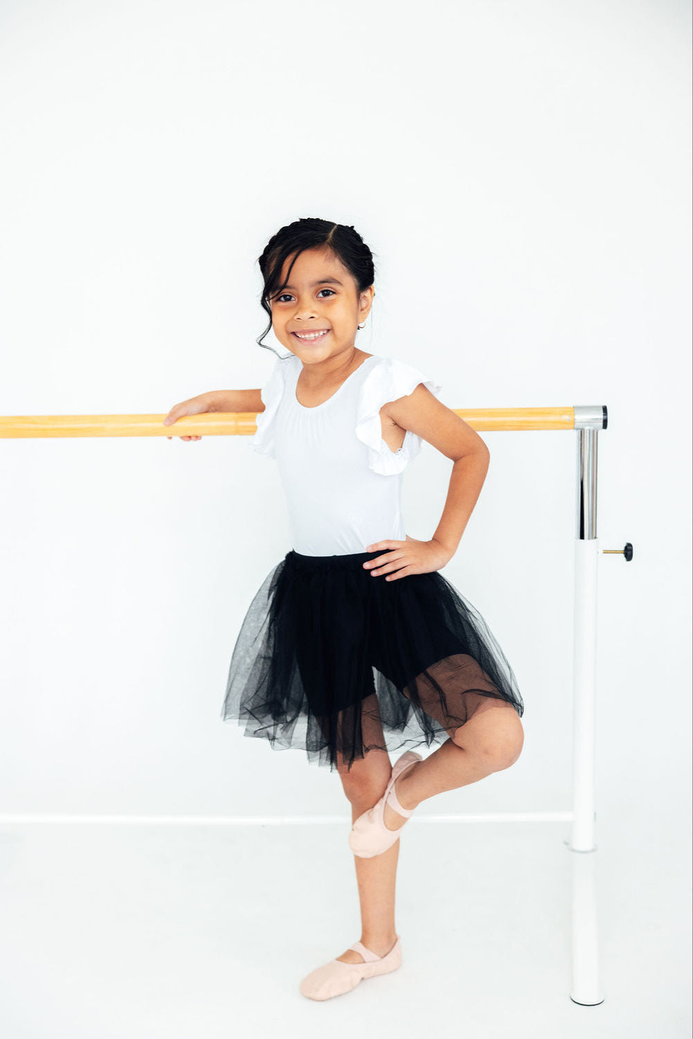 Black Tutu Flouncy Shorts Mila & Rose