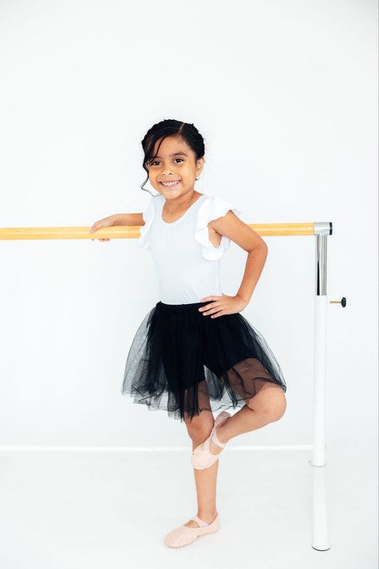Black Tutu Flouncy Shorts Mila & Rose