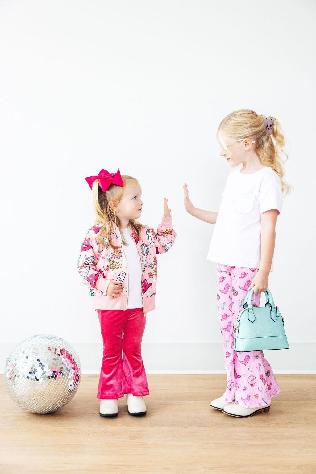 Boots & Bling Satin Lightweight Jacket