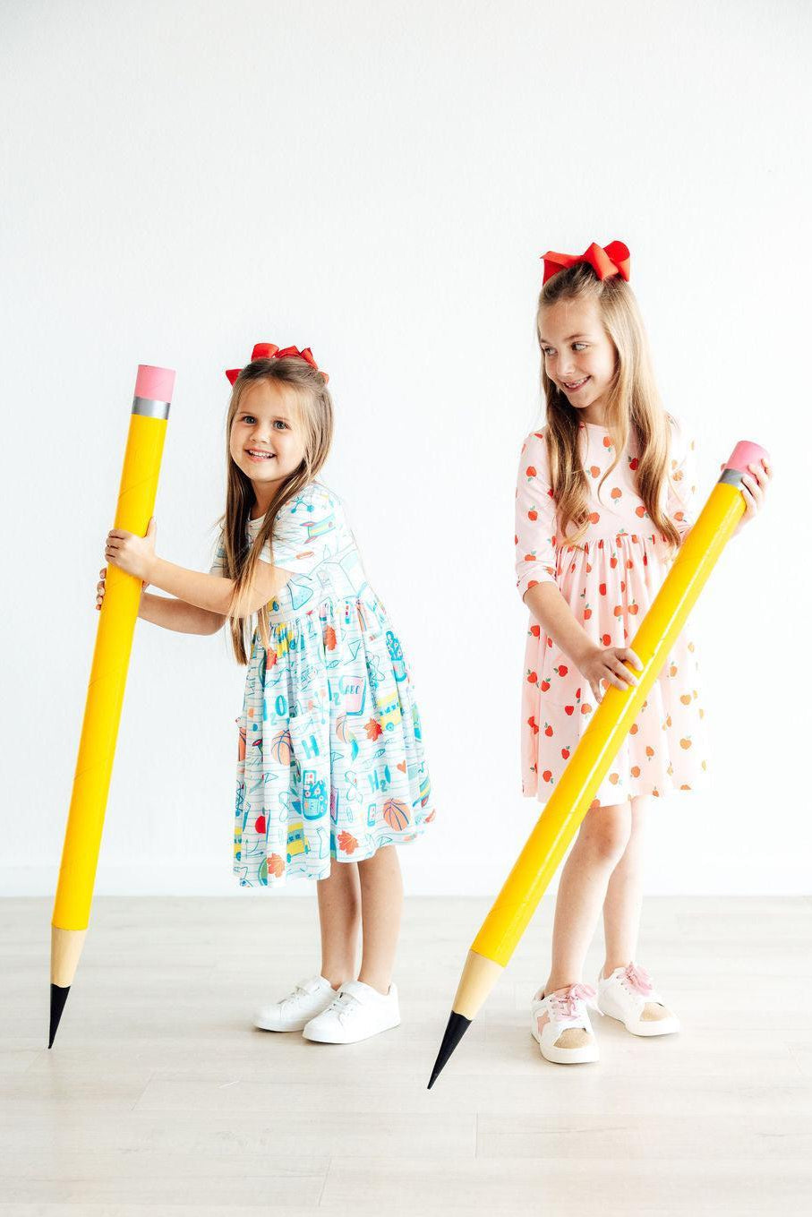 Twirl Dress 3/4 Sleeve Pocket Twirl Dress An Apple a Day