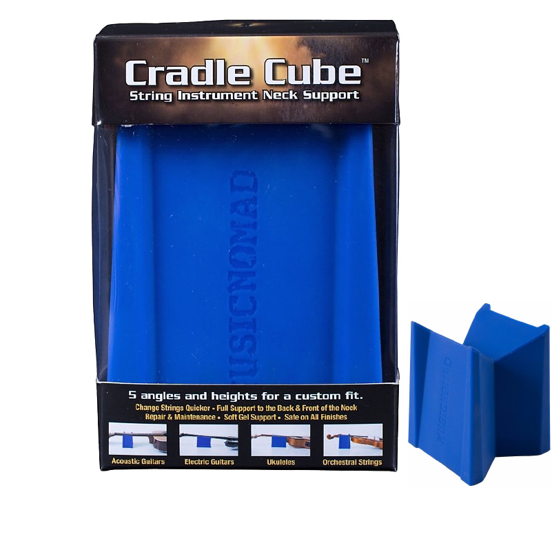 Music Nomad Soft Gel Cradle Cube String Instrument Neck Support MN206