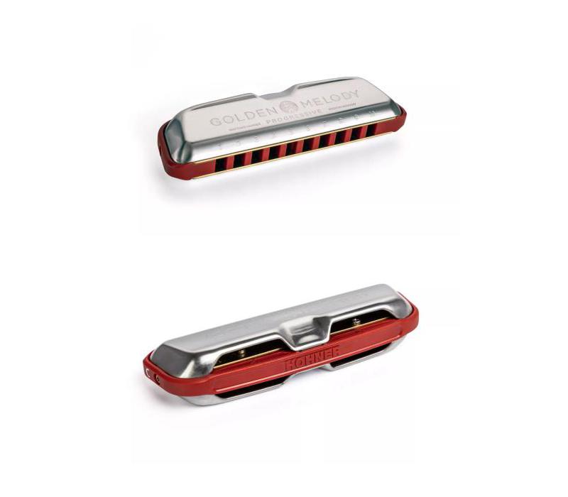 Golden Melody Key of C Diatonic Harmonica Version 2 Hohner