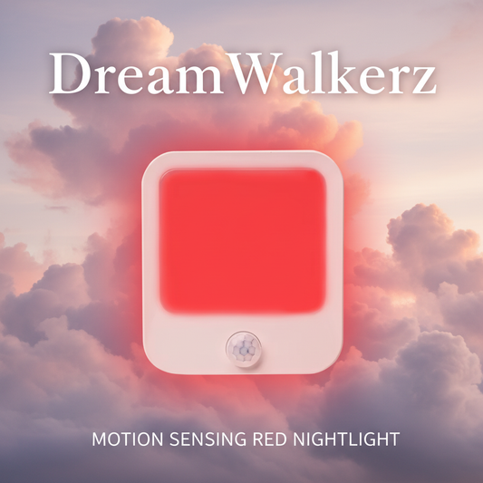 Nightlight Motion Sensing Red Circadian Friendly Nightlight DreamWalkerz