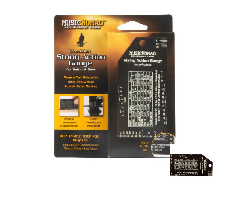 Precision Guitar String Action Gauge Stainless Steel Gauge Music Nomad MN602