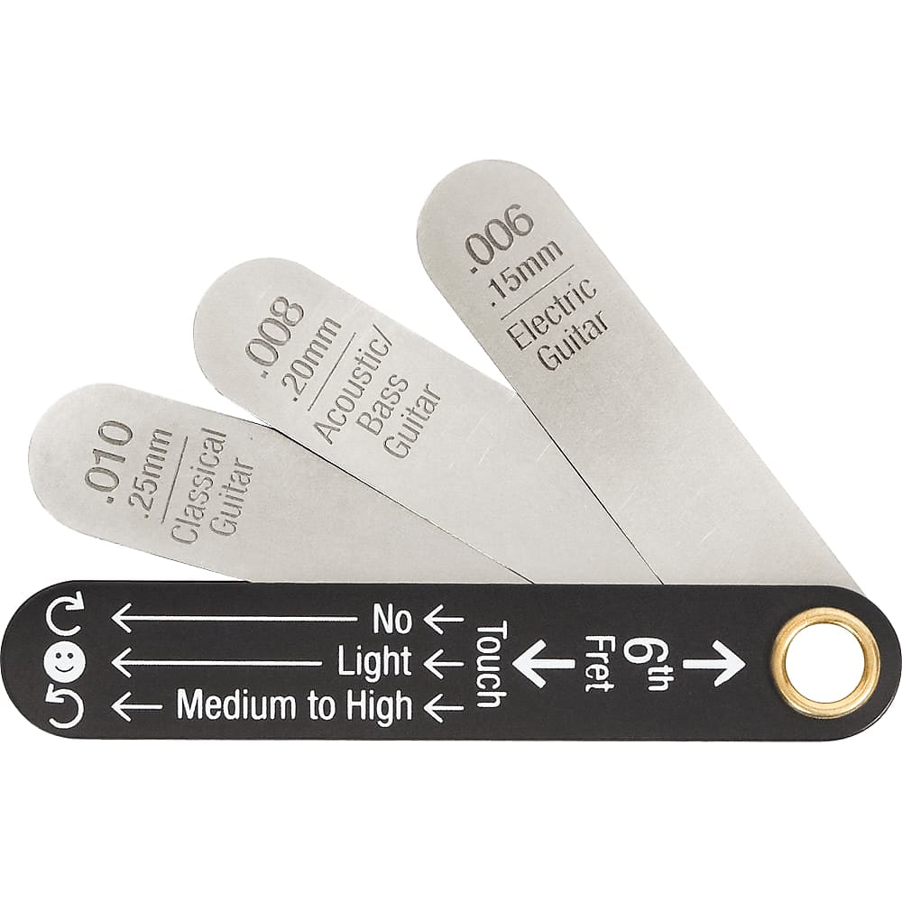 Precision Guitar Truss Rod Gauge Set with Pick Capo Music Nomad MN600