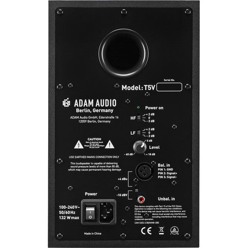 ADAM Audio T5V 5 inch Powered Studio Monitor -NEW