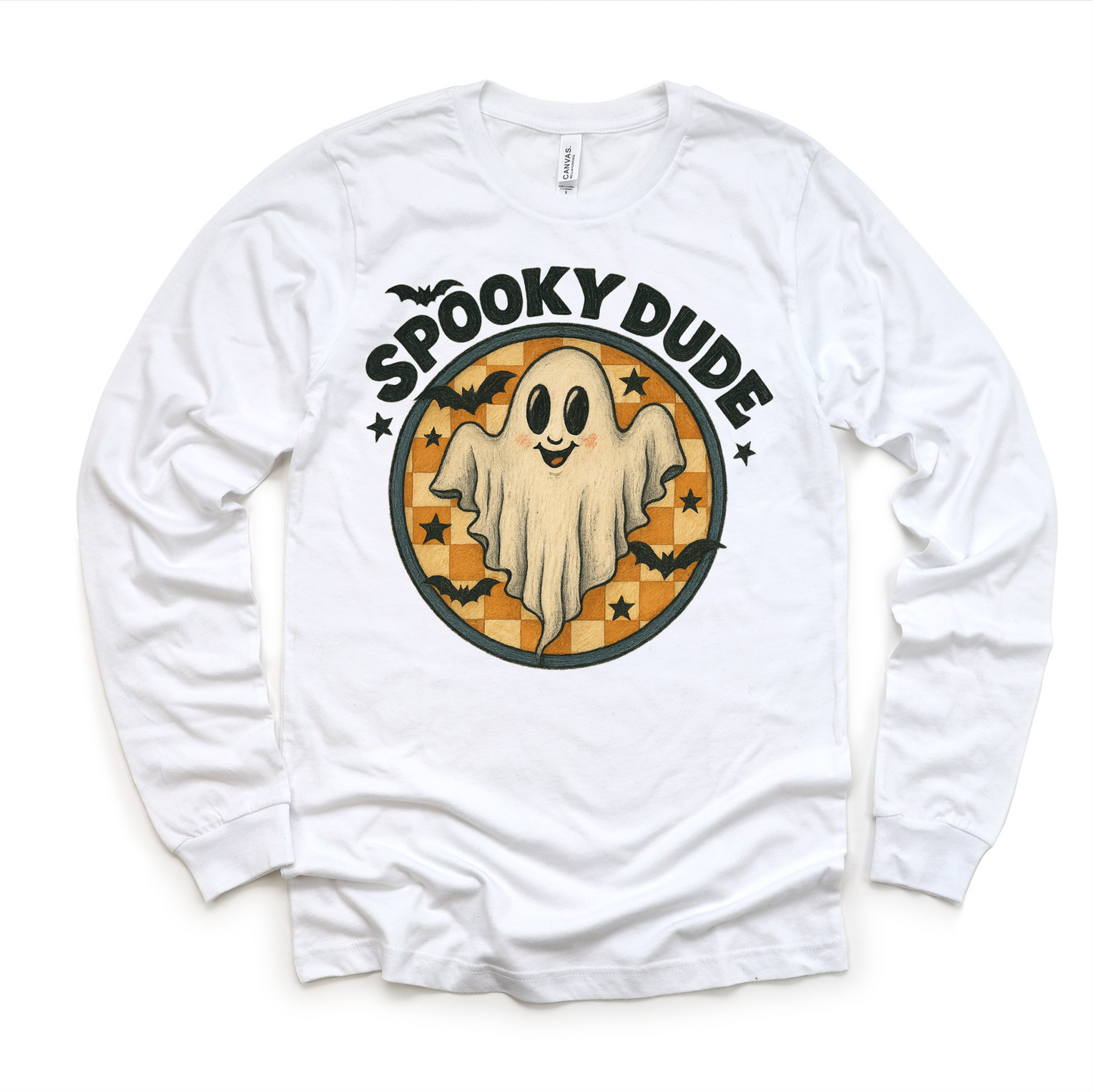Spooky Dude Ghost Halloween Shirt - Halloween Tee