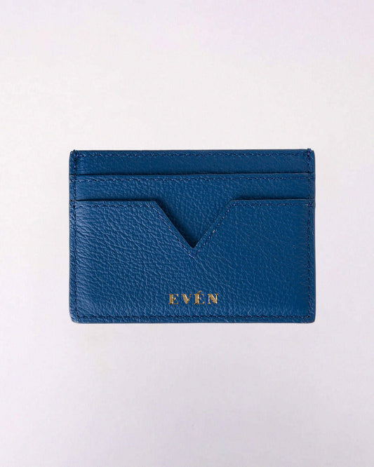Dark Blue Calfskin Cardholder MUZI