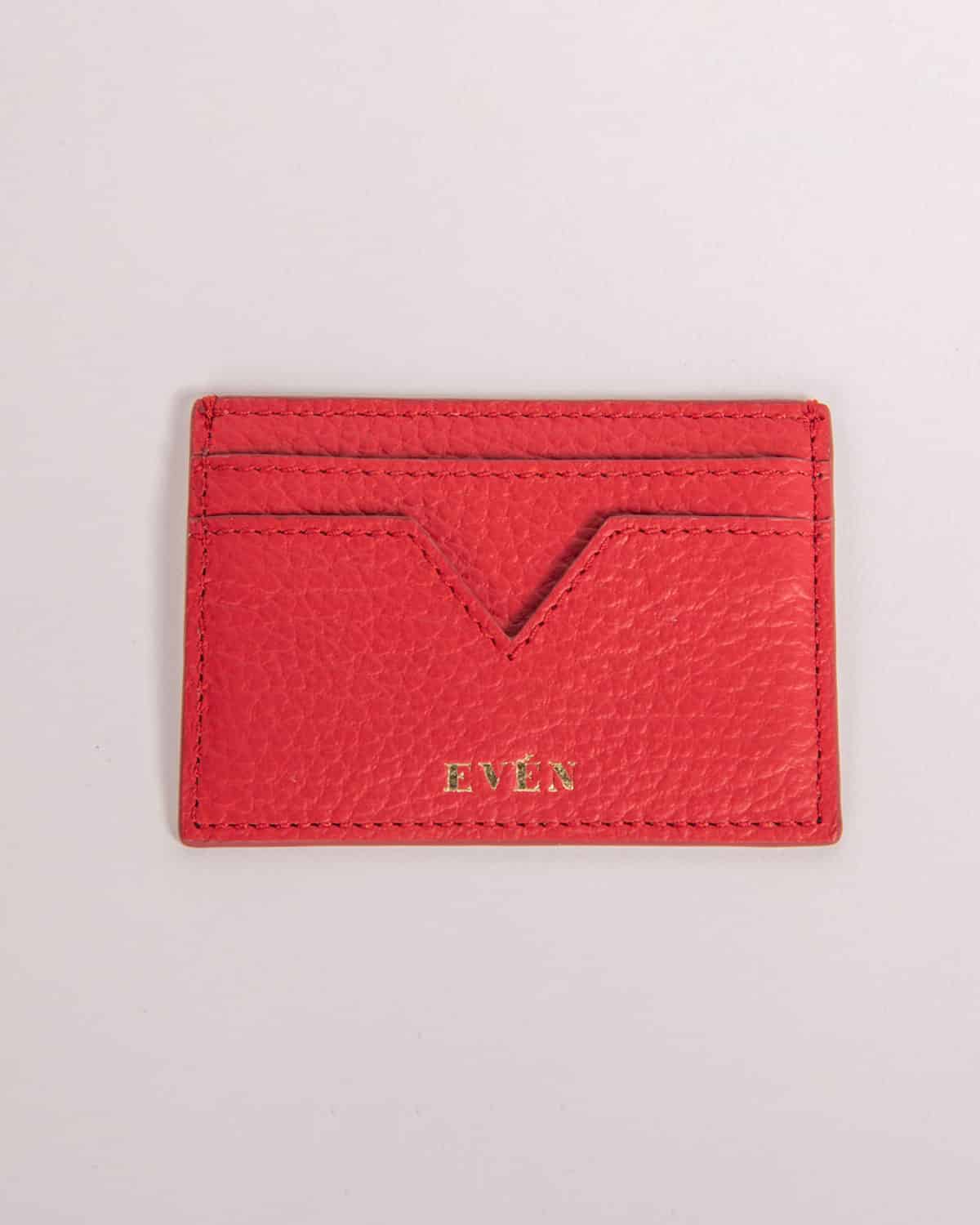 Cardholder Red Minimalist Cardholder MUZI