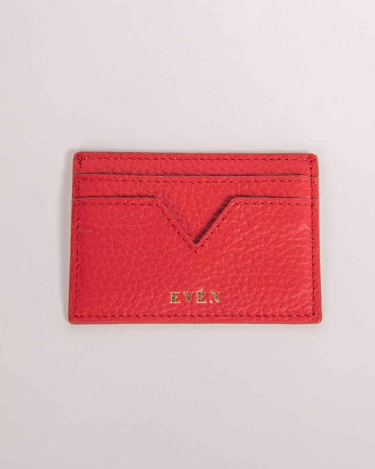Cardholder Red Minimalist Cardholder MUZI