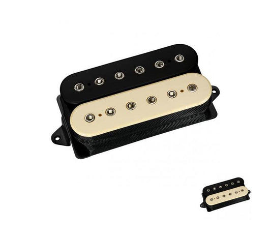 DiMarzio DP227 LiquiFire F-Spaced Humbucker Pickup Black Cream