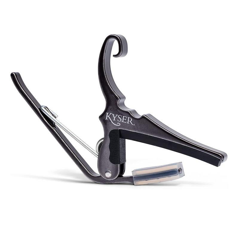 Kyser 6 String Quick Change Acoustic Capo- Chrome, NEW