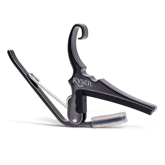 Kyser 6 String Quick Change Acoustic Capo- Chrome, NEW